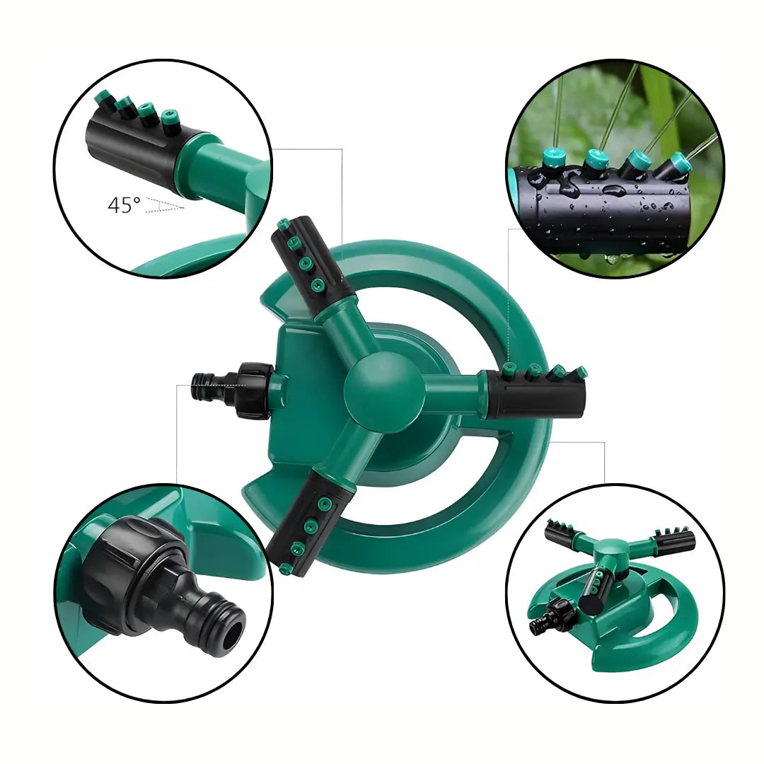 360° Rotating Adjustable Water Sprinkler | 🔥FREE 50ML Plant Boost Supplement 🔥