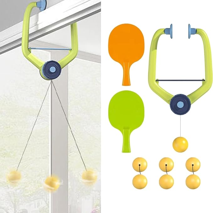 Indoor Hanging Table Tennis Trainer Set