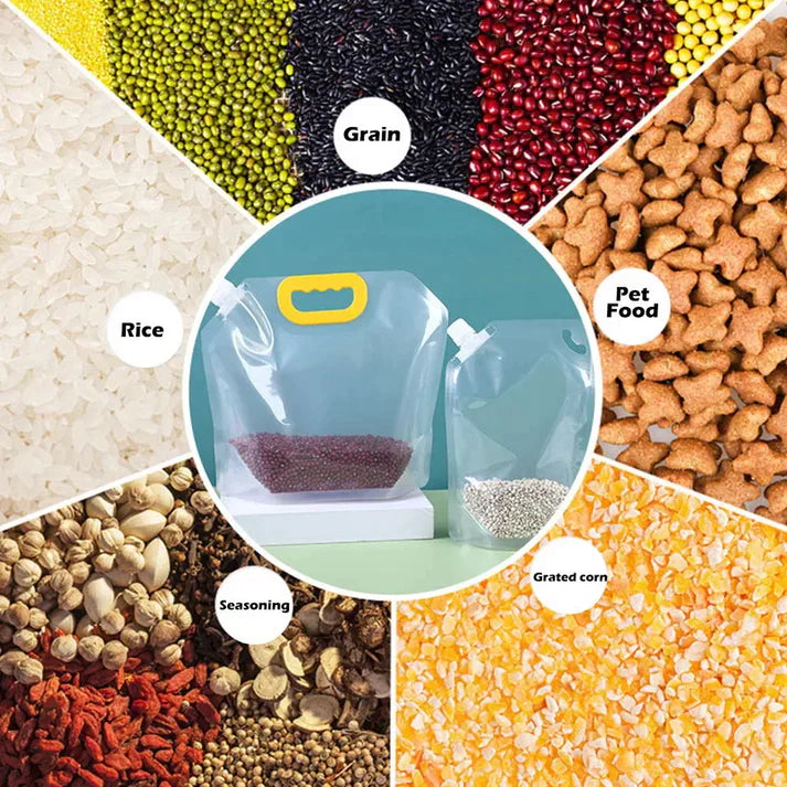 Airtight Multigrain Storage Bags - 1.5 litres