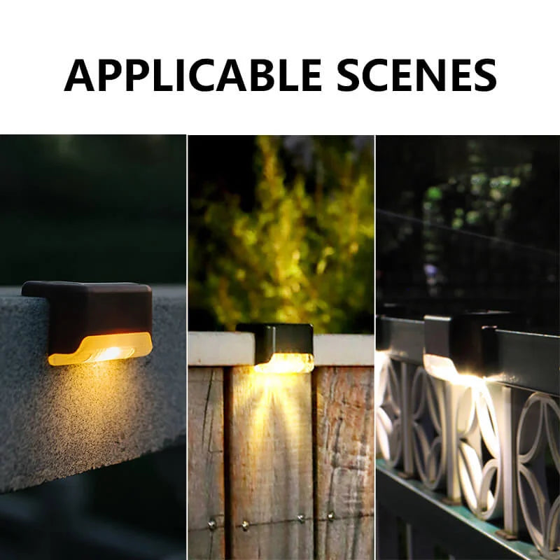 Solar Powered Waterproof Staircase and Garden Light