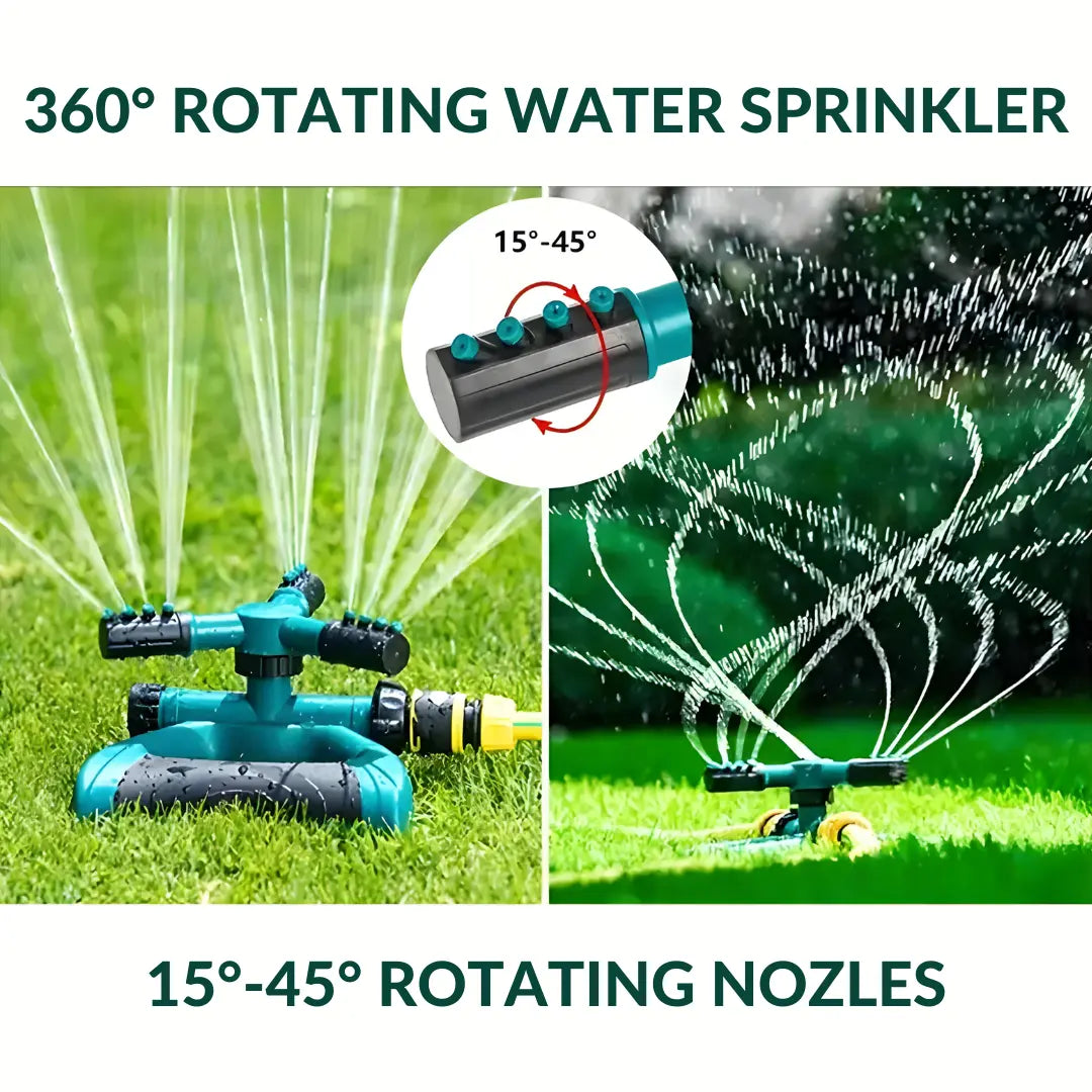 360° Rotating Adjustable Water Sprinkler | 🔥FREE 50ML Plant Boost Supplement 🔥
