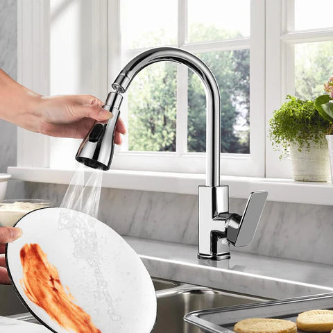 360° Rotation 3 Modes Kitchen Sink Faucet Extension