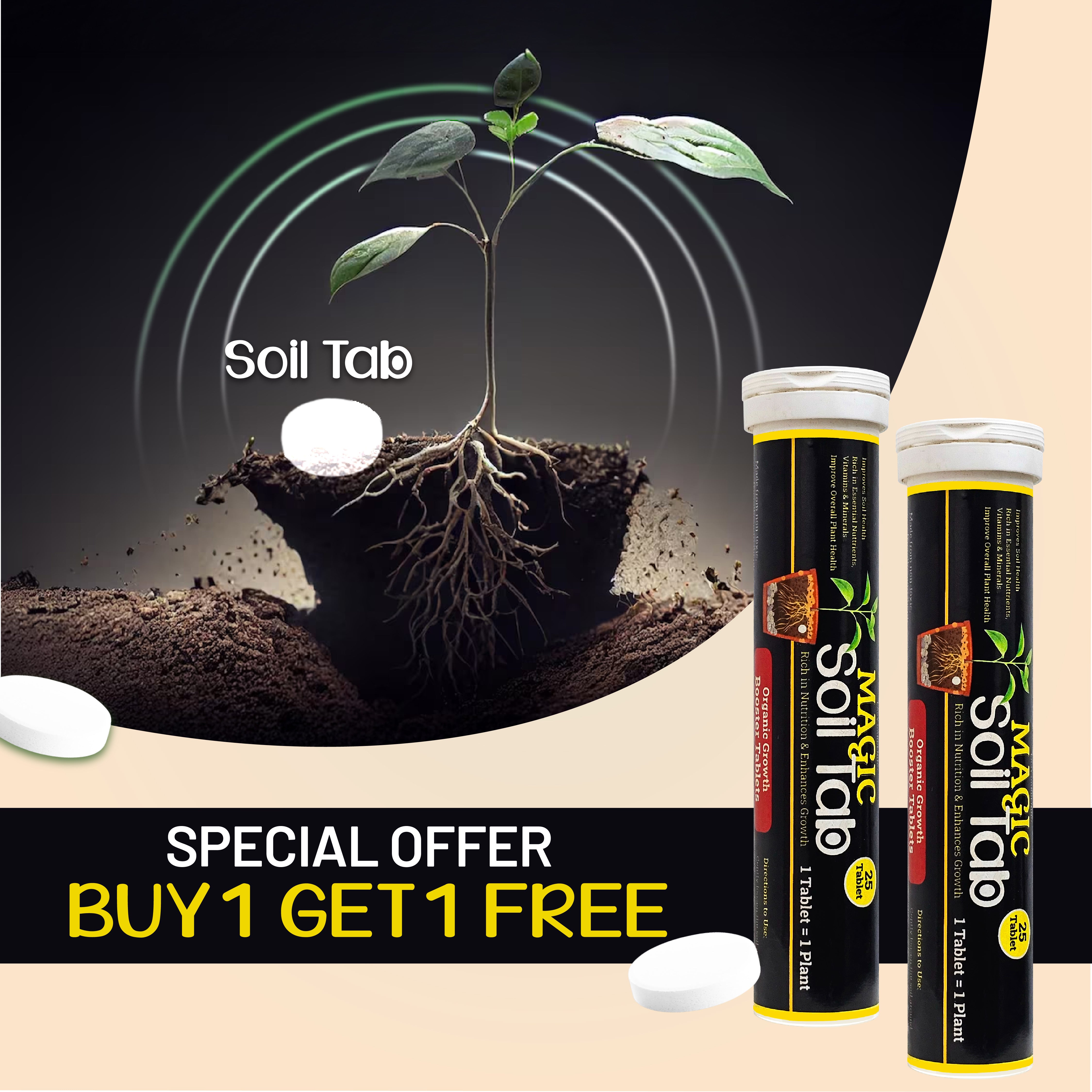 PlantBoost™ - Magic Plant Soil Tablets 🌱✨ (Buy 1 Get 1 Free 🔥🔥)