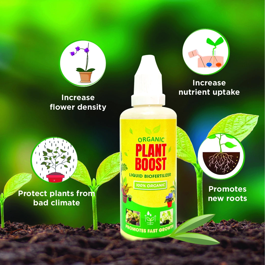 100% Organic Plant Boost Biofertilizer | BUY 1 GET 2 FREE 🔥