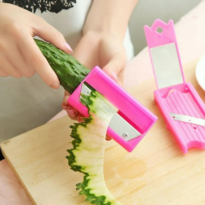 2-in-1 Multipurpose Vegetable Sharpener Peeler Slicer + Face Mask Maker