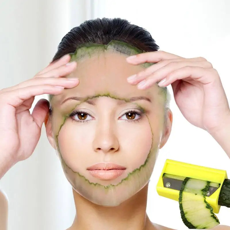 2-in-1 Multipurpose Vegetable Sharpener Peeler Slicer + Face Mask Maker
