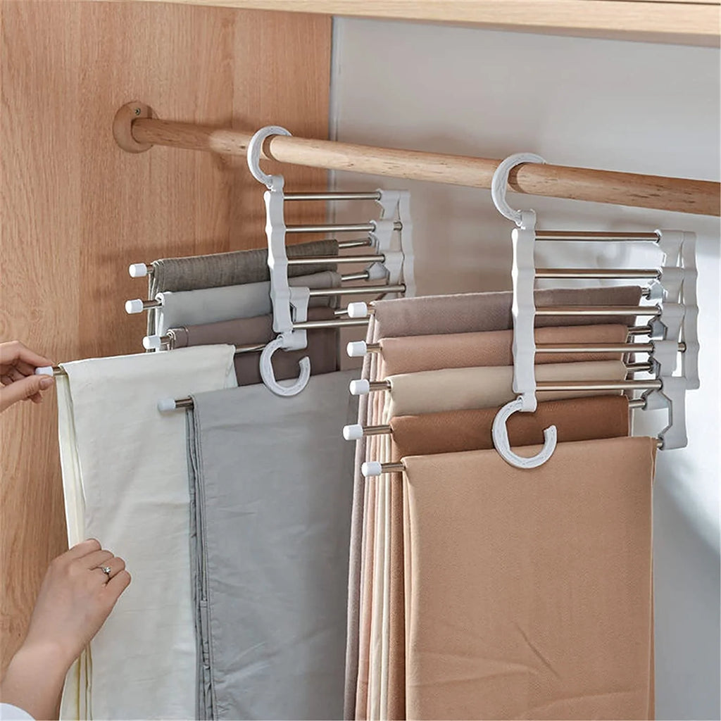 5 in 1 outlet clothes hanger