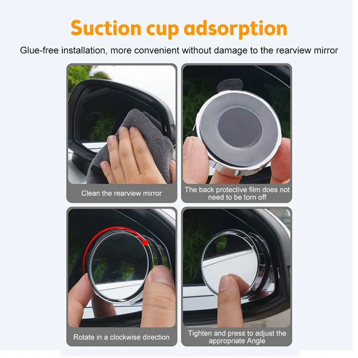 Full View HD Blind Spot Mirror for Cars, SUV and Trucks (Buy 1 get 1 FREE🔥)