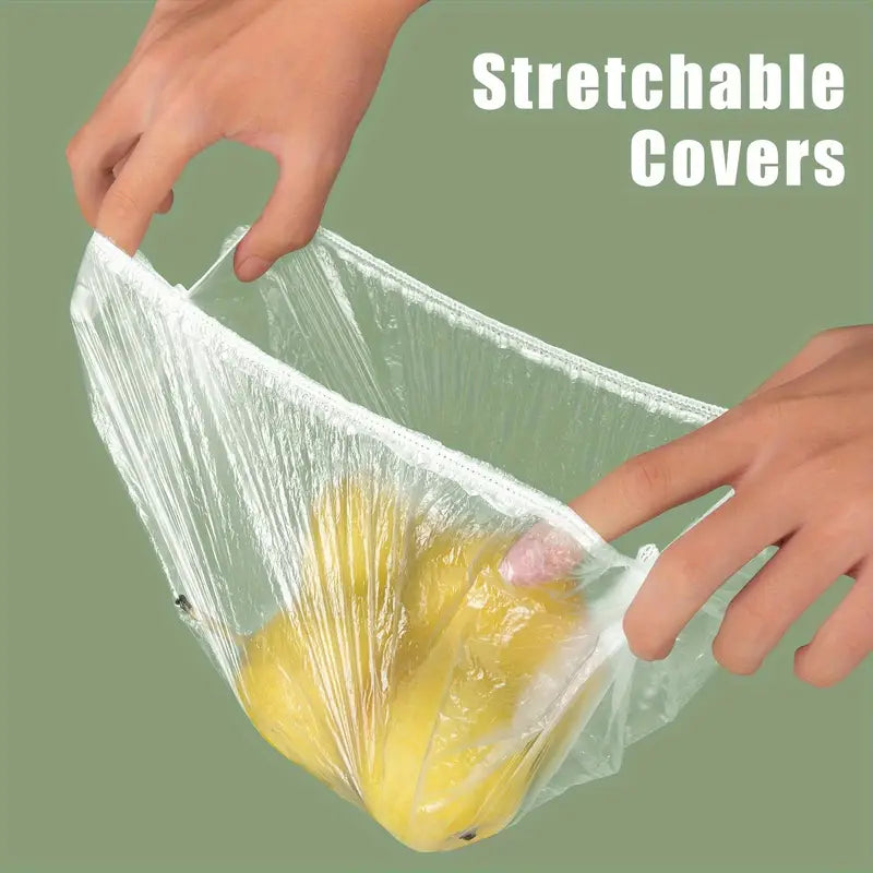 Reusable Elastic Food Storage Plastic Covers (Buy 100 Get 100 Free🔥) | Limited Time Offer🔥
