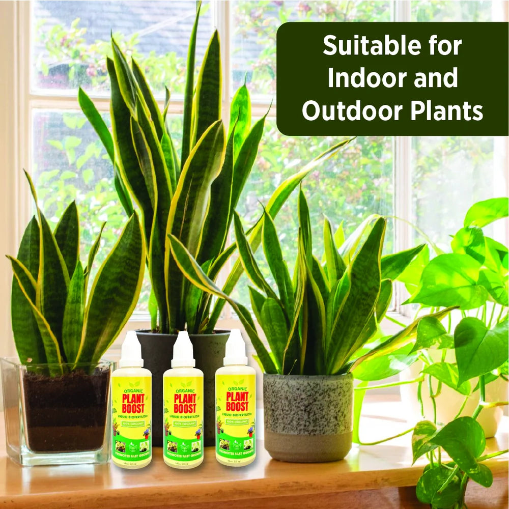 100% Organic Plant Boost Biofertilizer (Free Rose Seeds)