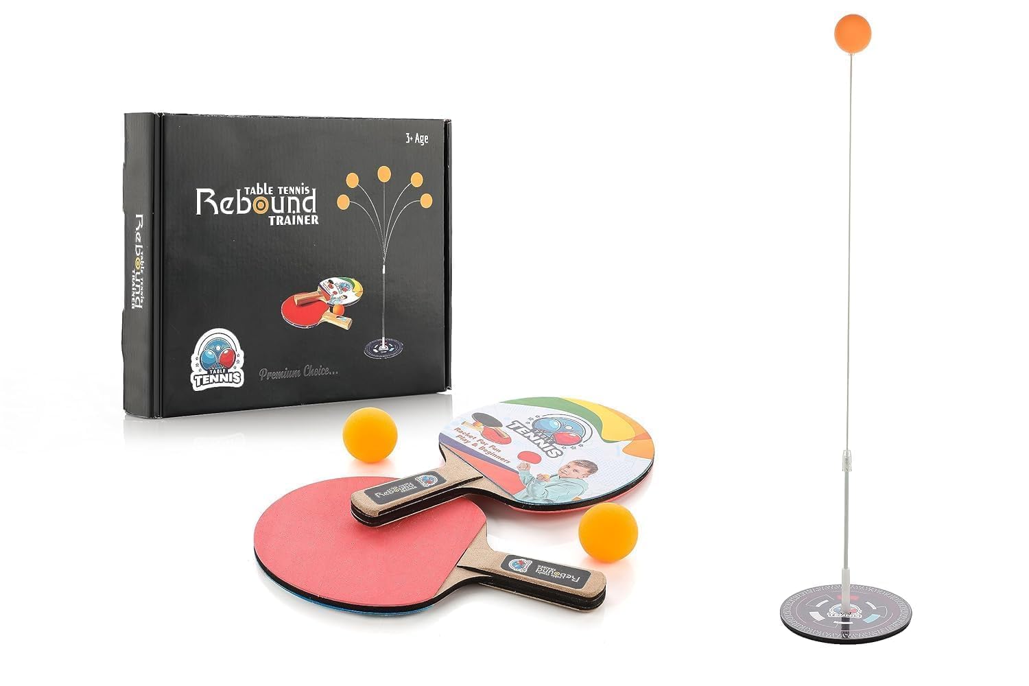 BounceBack™ - Table Tennis Trainer Kit for Kids & Adults