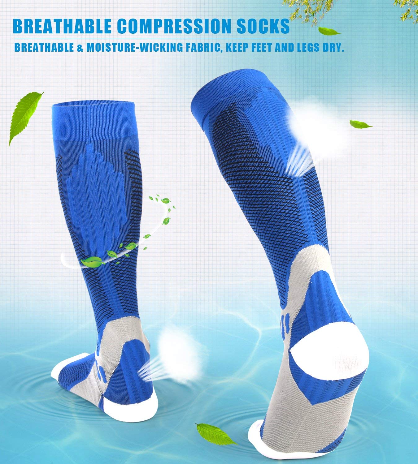 OrthoRelief™ Bamboo Compression Socks for Instant Pain Relief 🔥 Mega Sale only for today - Buy 1 get 1 FREE 🔥