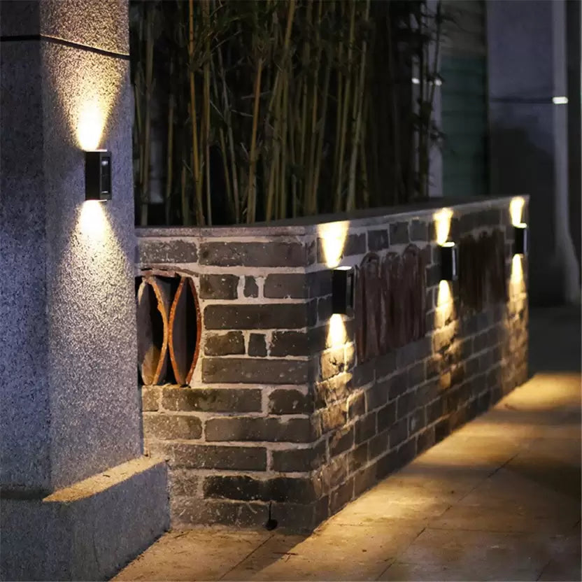 Solar Up & Down LED Wall Light