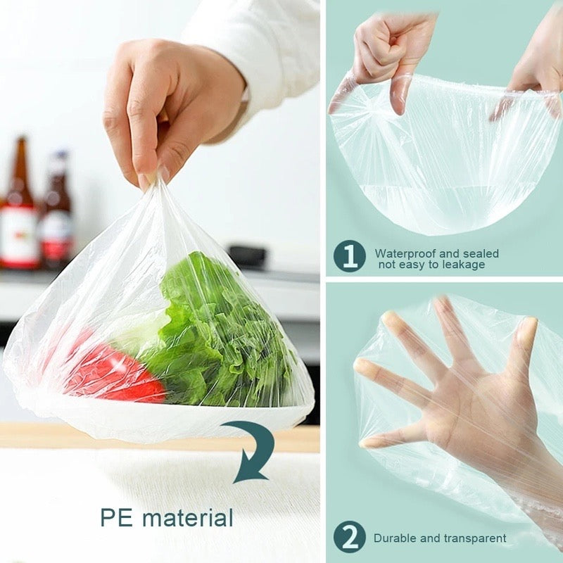 Reusable Elastic Food Storage Plastic Covers (Buy 100 Get 100 Free🔥) | Limited Time Offer🔥